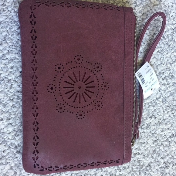 Leather Clutch - Picture 1 of 3